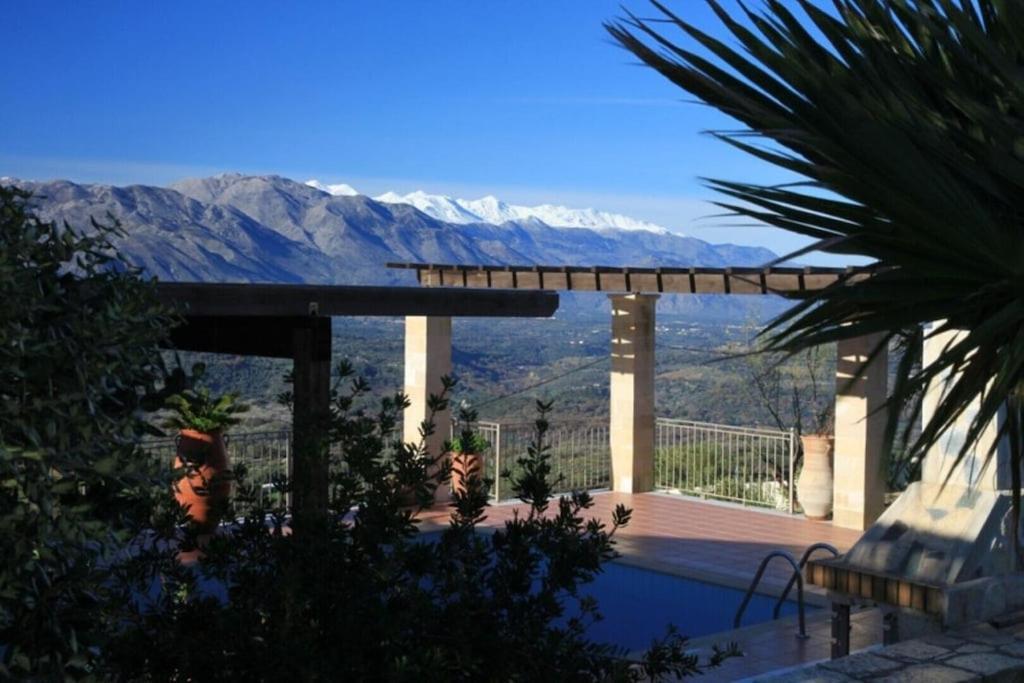Villa Maffeo, Mit Dem Weitblick Kástellos 外观 照片
