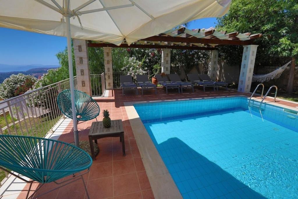 Villa Maffeo, Mit Dem Weitblick Kástellos 外观 照片